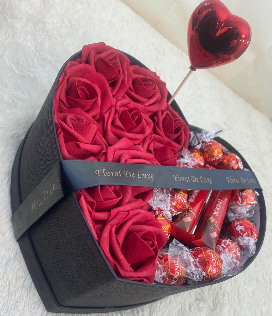 Medium Lindor Heart Box