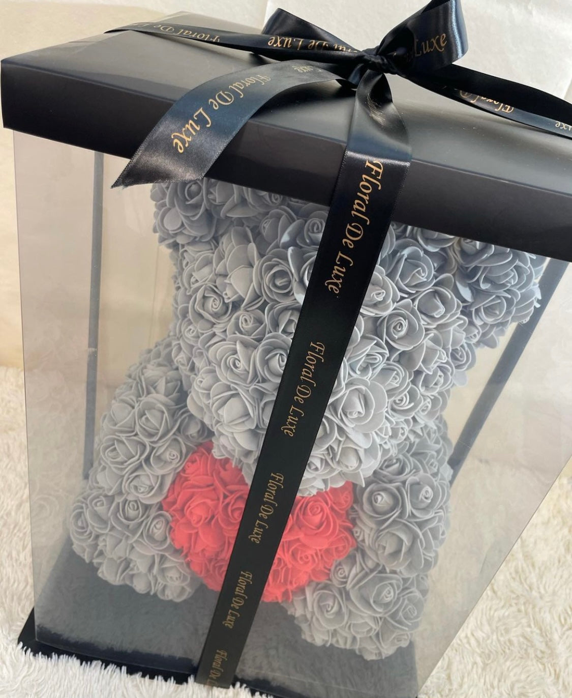 39cm Rose Bear