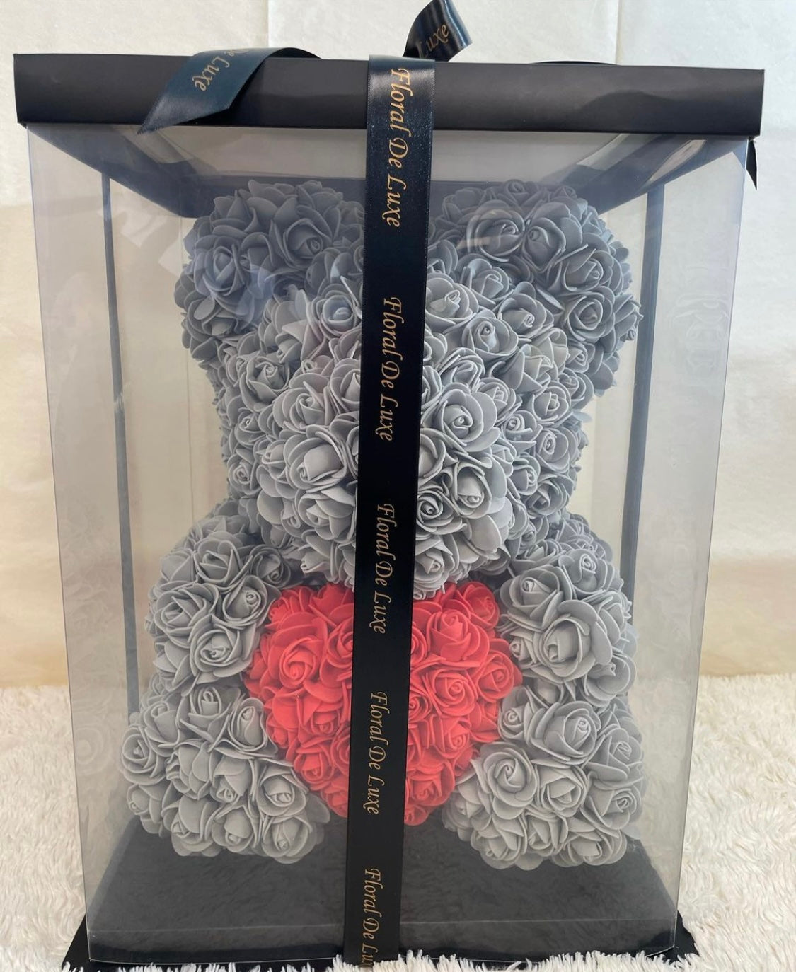39cm Rose Bear